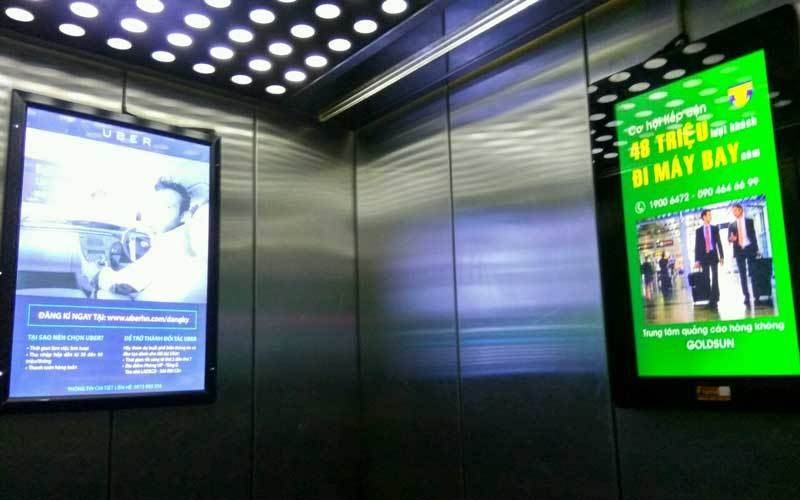 Báo giá quảng cáo FRAME thang máy tại Hà Nội