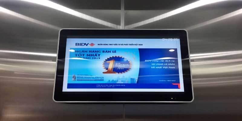 Báo giá quảng cáo LCD thang máy tại TP. HCM